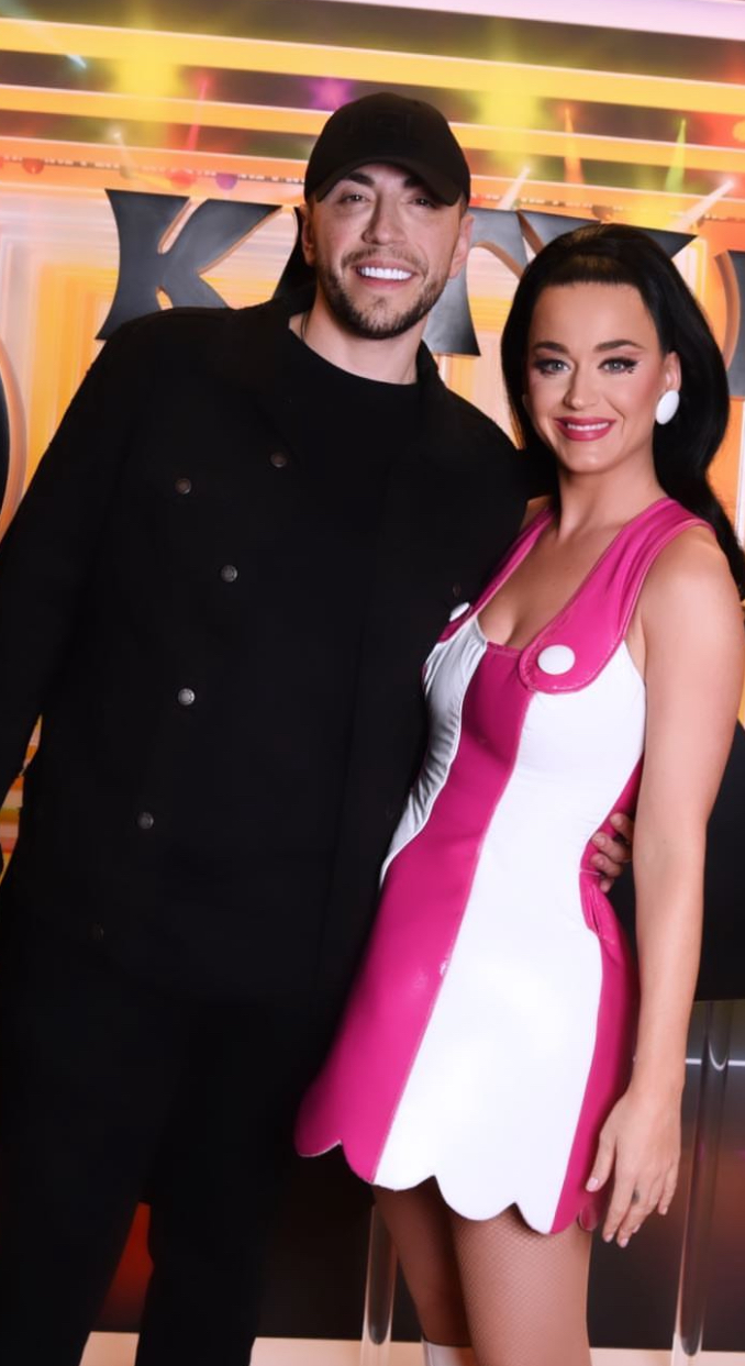 Josh Snow with Katy Perry