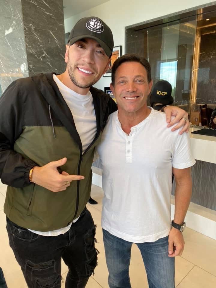 Josh Snow with Jordan Belfort