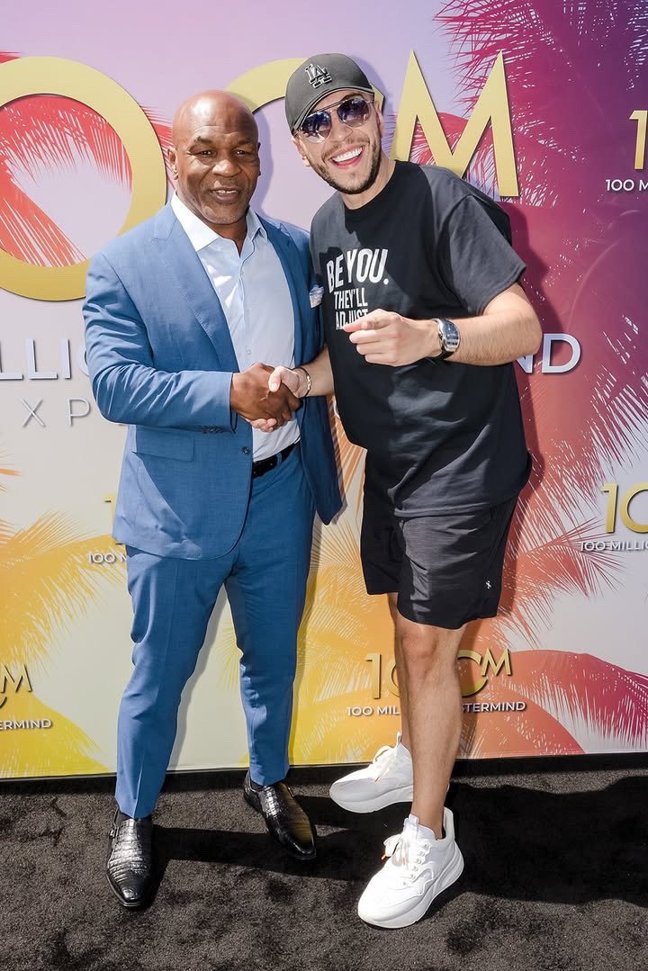 Josh Snow with Mike Tyson